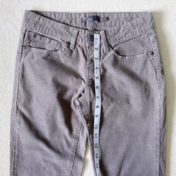 prAna Trinity Corduroy Pants Woman’s Size 0 Light Grey Casual Everyday Wear - Picture 14 of 16